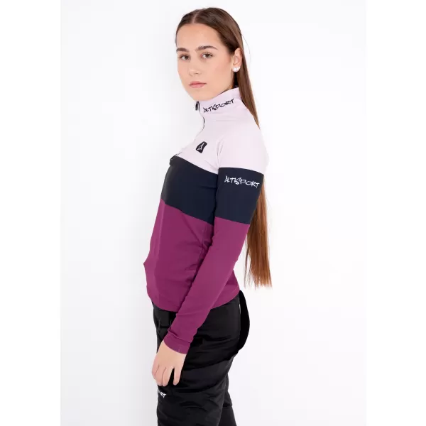  Női funkcionális Thermo pulóver prémium ALTISPORT VOJ/ALW051TER03 BURGUNDIA 