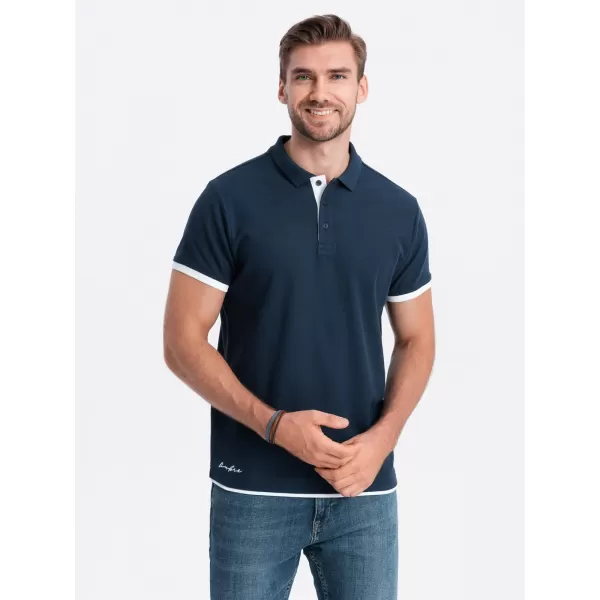  Ing OMBRE OM-POSS-0113 SÖTÉTKÉK 
