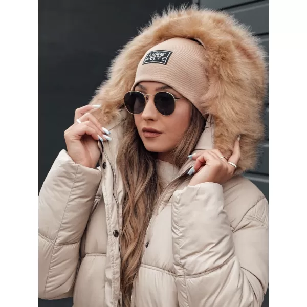 Női kabát DSTREET NORDKOLL TY4710 KHAKI 