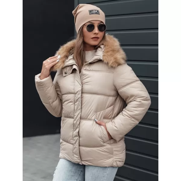  Női kabát DSTREET NORDKOLL TY4710 KHAKI 