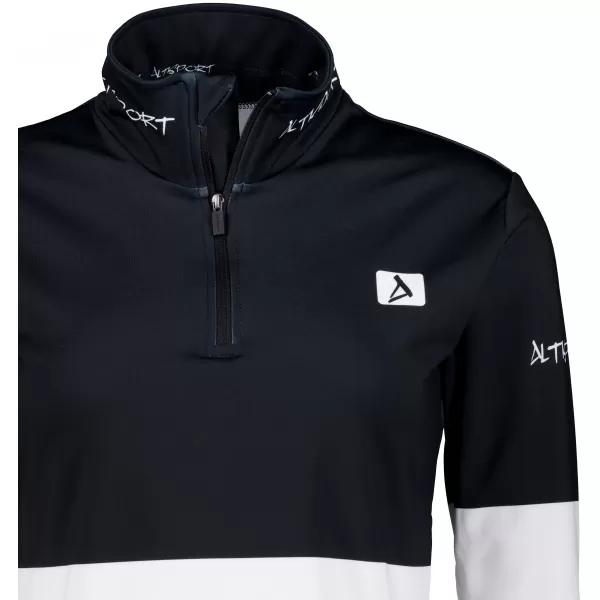  Női funkcionális Thermo pulóver prémium ALTISPORT VOJ/ALW051TER03 FEKETE -FEHÉR 