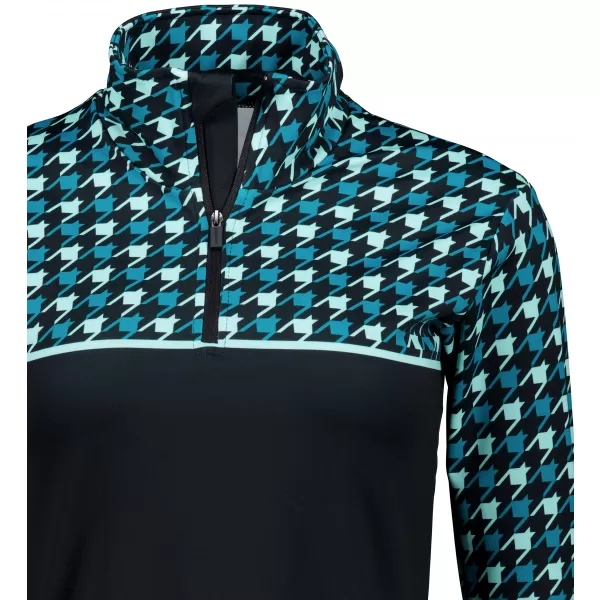 Női funkcionális Thermo pulóver prémium ALTISPORT VOJ/ALW048TER03 FEKETE -BLUE 