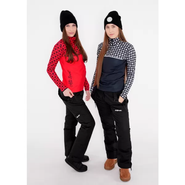  Női funkcionális Thermo pulóver prémium ALTISPORT VOJ/ALW048TER03 PIROS 
