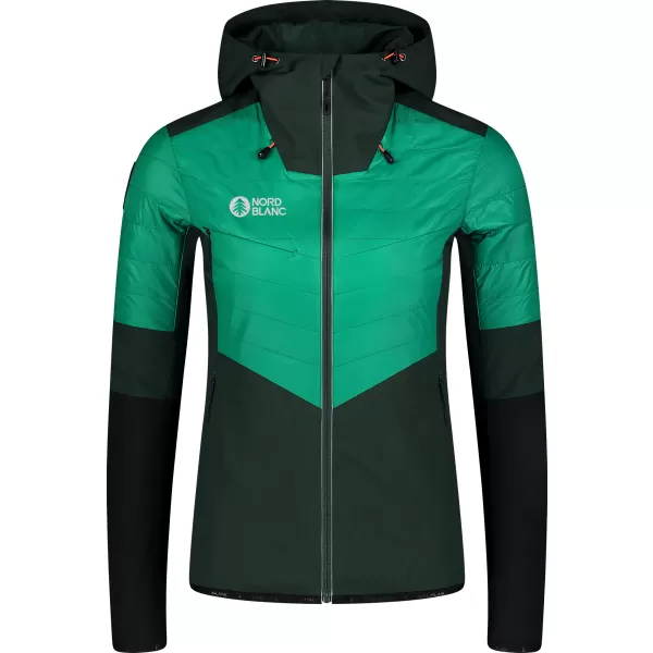  Női sportdzseki NORDBLANC ICEBERGS NBWJL8112 SÖTÉTZÖLD 