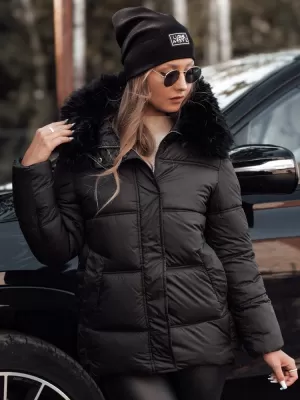 Női kabát DSTREET NORDKOLL TY4711 FEKETE