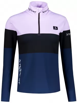 Női funkcionális Thermo pulóver prémium ALTISPORT VOJ/ALW051TER03 IBOLYA/KÉK