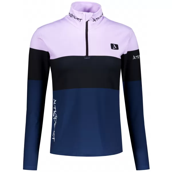  Női funkcionális Thermo pulóver prémium ALTISPORT VOJ/ALW051TER03 IBOLYA/KÉK 