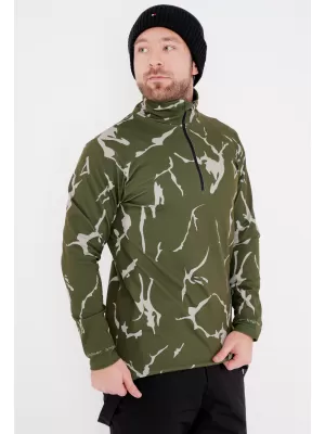 Férfi funkcionális Thermo pulóver prémium ALTISPORT VOJ/ALM052TER03 KHAKI