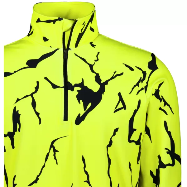  Férfi funkcionális Thermo pulóver prémium ALTISPORT VOJ/ALM052TER03 NEONZÖLD 
