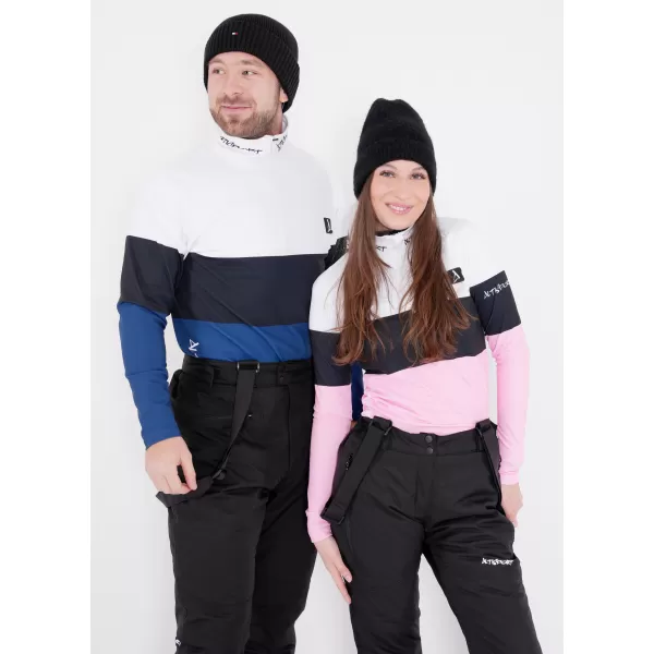  Női funkcionális Thermo pulóver prémium ALTISPORT VOJ/ALW051TER03 FEHÉR -DAGANAT 
