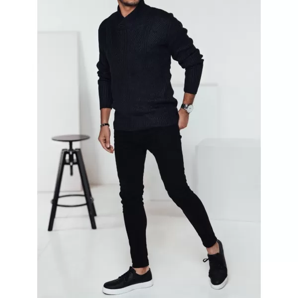  Férfi pulóver DSTREET wx2258 SÖTÉTKÉK 