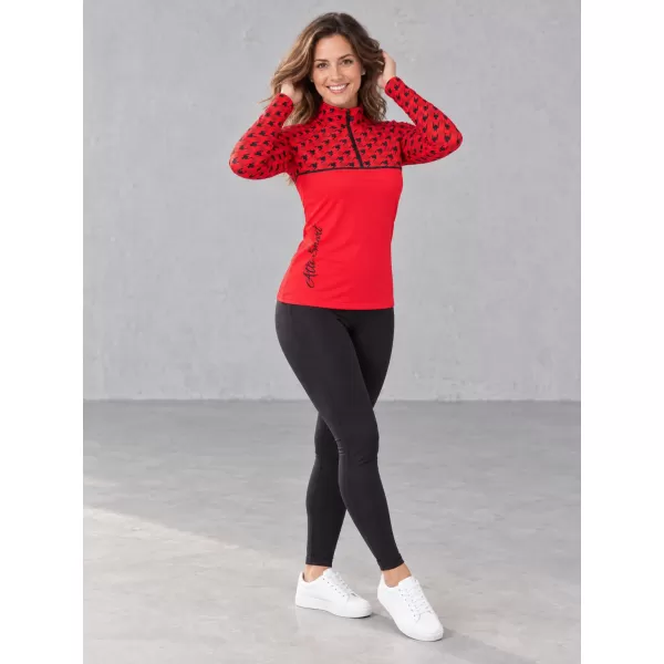  Női funkcionális Thermo pulóver prémium ALTISPORT VOJ/ALW048TER03 PIROS 