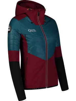 Női sportdzseki NORDBLANC ICEBERGS NBWJL8112 BURGUNDIA