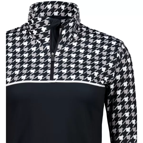  Női funkcionális Thermo pulóver prémium ALTISPORT VOJ/ALW048TER03 FEKETE -FEHÉR 