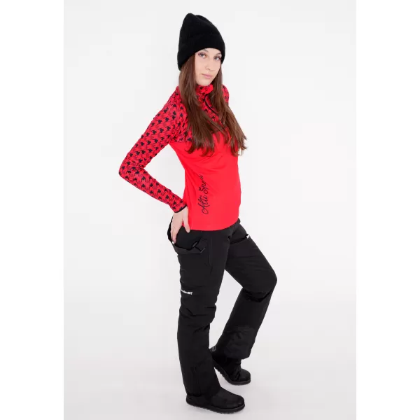  Női funkcionális Thermo pulóver prémium ALTISPORT VOJ/ALW048TER03 PIROS 