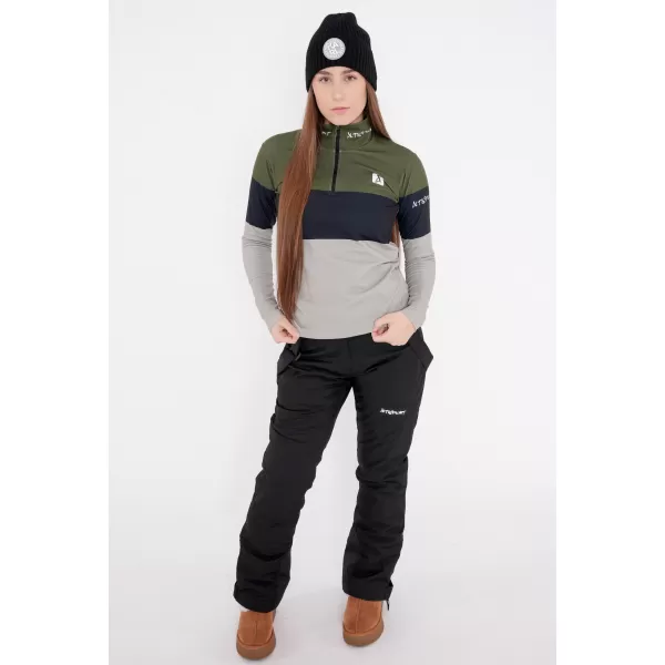  Női funkcionális Thermo pulóver prémium ALTISPORT VOJ/ALW051TER03 KHAKI 