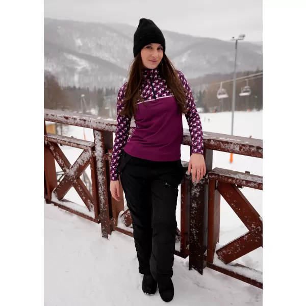  Női funkcionális Thermo pulóver prémium ALTISPORT VOJ/ALW048TER03 LILA 