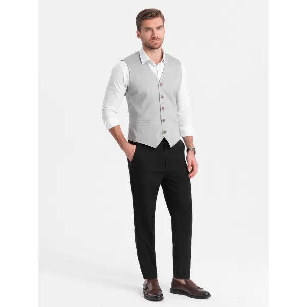  Nadrág OMBRE OM-PACP-0157 FEKETE 