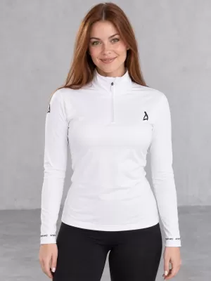 Női funkcionális Thermo pulóver prémium ALTISPORT VOJ/ALW000TER03 FEHÉR