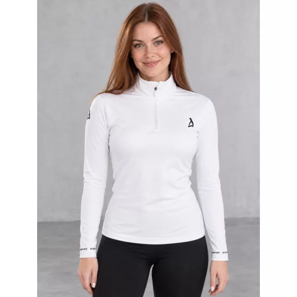  Női funkcionális Thermo pulóver prémium ALTISPORT VOJ/ALW000TER03 FEHÉR 