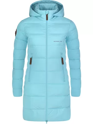 Női télikabát NORDBLANC MOMENTS NBWJL8076 VILÁGOSKÉK