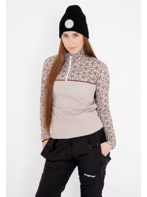 Női funkcionális Thermo pulóver prémium ALTISPORT VOJ/ALW053TER03 BARNA