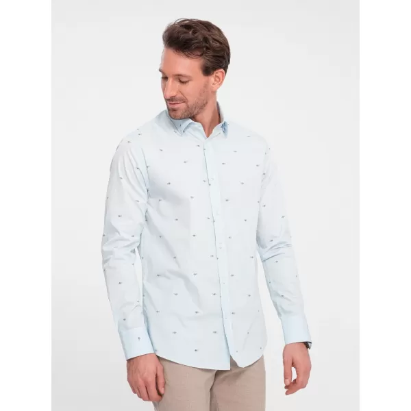  Ing OMBRE OM-SHCS-0156 KÉK 