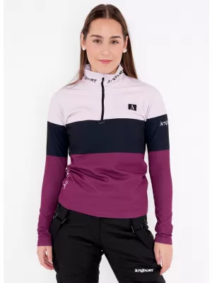 Női funkcionális Thermo pulóver prémium ALTISPORT VOJ/ALW051TER03 BURGUNDIA