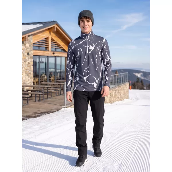  Férfi funkcionális Thermo pulóver prémium ALTISPORT VOJ/ALM052TER03 SZÜRKE 