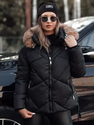 Női kabát DSTREET LESISI TY4716 FEKETE