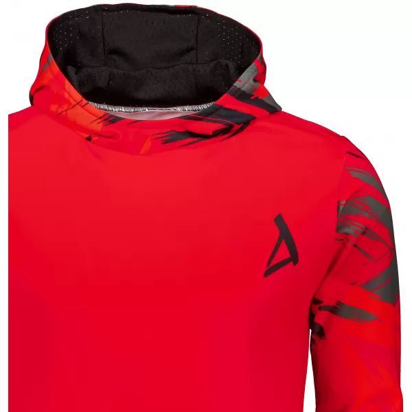  Férfi prémium funkcionális pulóver ALTISPORT VOJ/ALM039MI01 PIROS 