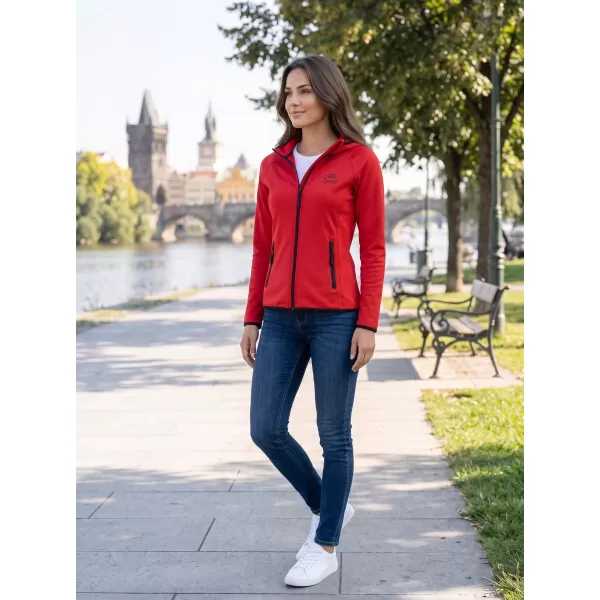  Női funkcionális sportpulóver ALTISPORT ALW056418 PIROS 