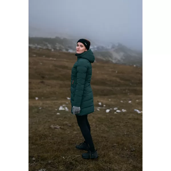  Női télikabát NORDBLANC MOMENTS NBWJL8076 SÖTÉTZÖLD 