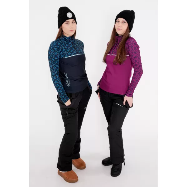  Női funkcionális Thermo pulóver prémium ALTISPORT VOJ/ALW053TER03 LILA 