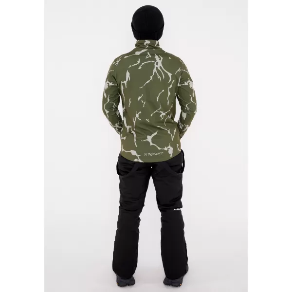  Férfi funkcionális Thermo pulóver prémium ALTISPORT VOJ/ALM052TER03 KHAKI 