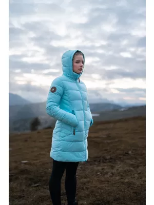 Női télikabát NORDBLANC MOMENTS NBWJL8076 VILÁGOSKÉK