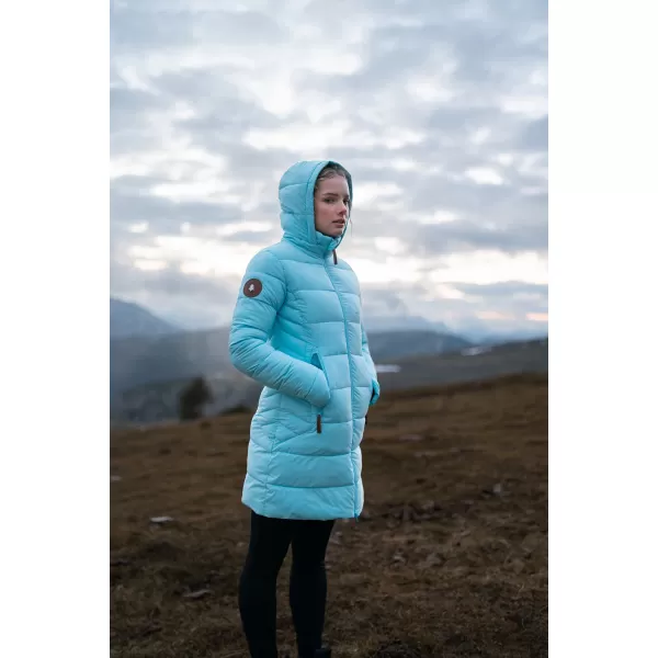  Női télikabát NORDBLANC MOMENTS NBWJL8076 VILÁGOSKÉK 