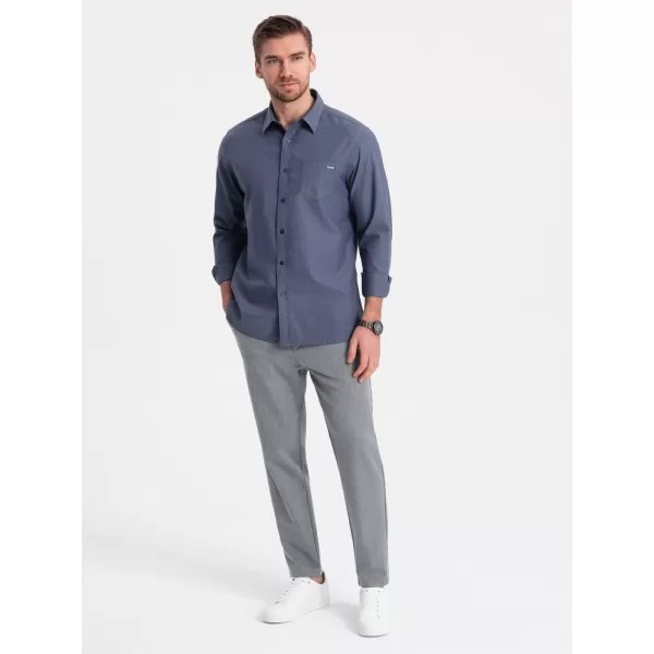  Nadrág OMBRE OM-PACP-0158 SZÜRKE 