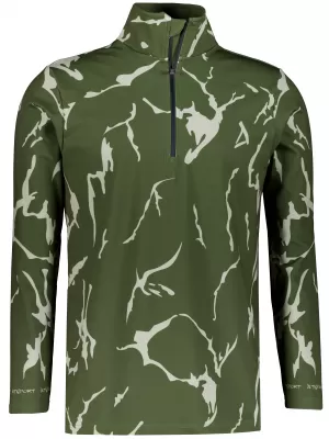 Férfi funkcionális Thermo pulóver prémium ALTISPORT VOJ/ALM052TER03 KHAKI