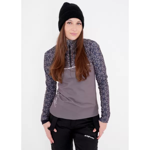  Női funkcionális Thermo pulóver prémium ALTISPORT VOJ/ALW053TER03 SZÜRKE 
