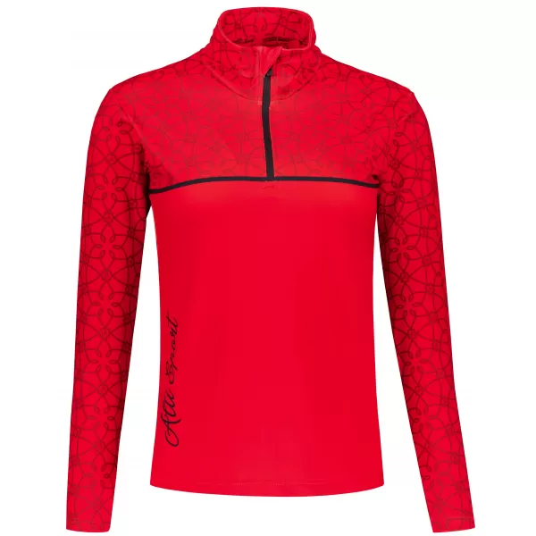 Női funkcionális Thermo pulóver prémium ALTISPORT VOJ/ALW053TER03 PIROS 