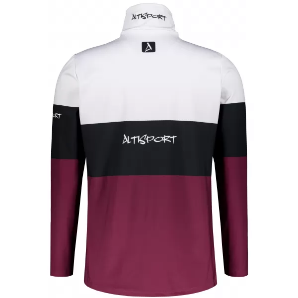  Férfi funkcionális Thermo pulóver prémium ALTISPORT VOJ/ALM051TER03 BURGUNDIA 