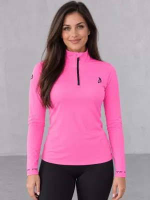 Női funkcionális Thermo pulóver prémium ALTISPORT VOJ/ALW000TER03 RÓZSASZÍNŰ