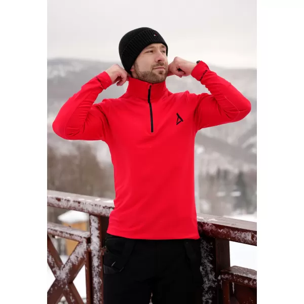  Férfi funkcionális Thermo pulóver prémium ALTISPORT VOJ/ALM000TER03 PIROS 
