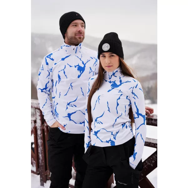  Női funkcionális Thermo pulóver prémium ALTISPORT VOJ/ALW052TER03 FEHÉR 