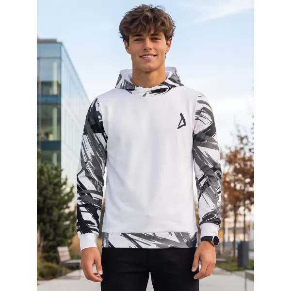  Férfi prémium funkcionális pulóver ALTISPORT VOJ/ALM039MI01 FEHÉR 