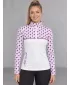 Női funkcionális Thermo pulóver prémium ALTISPORT VOJ/ALW048TER03 FEHÉR/LILA