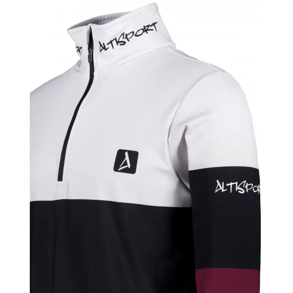  Férfi funkcionális Thermo pulóver prémium ALTISPORT VOJ/ALM051TER03 BURGUNDIA 