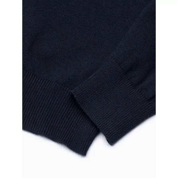  Férfi pulóver OMBRE OM-SWBS-0106 SÖTÉTKÉK 