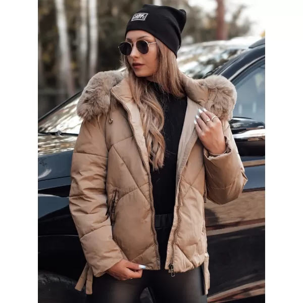  Női kabát DSTREET MODIVA TY4725 KHAKI 